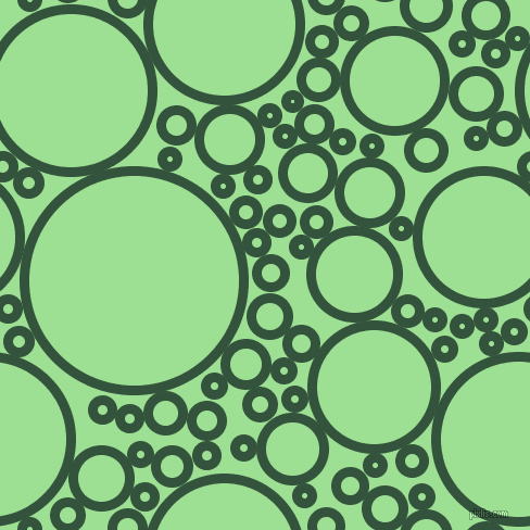 bubbles, circles, sponge, big, medium, small, 9 pixel line width, Goblin and Granny Smith Apple circles bubbles sponge soap seamless tileable