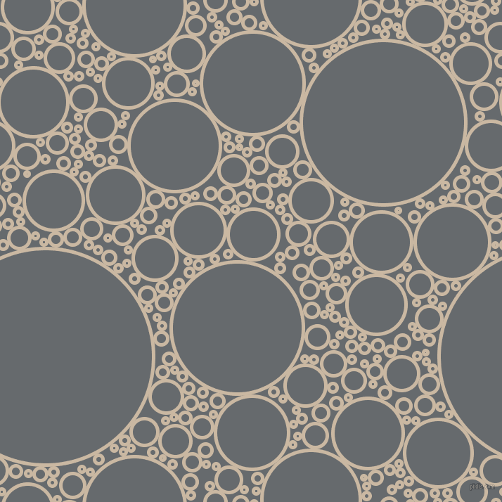 bubbles, circles, sponge, big, medium, small, 5 pixel line width, Grain Brown and Mid Grey circles bubbles sponge soap seamless tileable