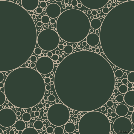 bubbles, circles, sponge, big, medium, small, 2 pixel line width, Grain Brown and Timber Green circles bubbles sponge soap seamless tileable