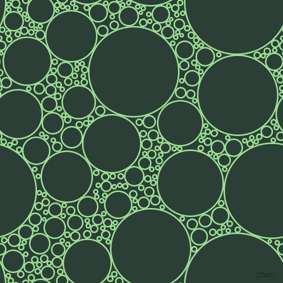 bubbles, circles, sponge, big, medium, small, 3 pixel line width, Granny Smith Apple and Celtic circles bubbles sponge soap seamless tileable