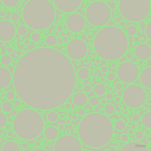bubbles, circles, sponge, big, medium, small, 5 pixel line width, Granny Smith Apple and Kidnapper circles bubbles sponge soap seamless tileable