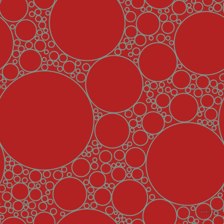 bubbles, circles, sponge, big, medium, small, 2 pixel line width, Granny Smith and Fire Brick circles bubbles sponge soap seamless tileable