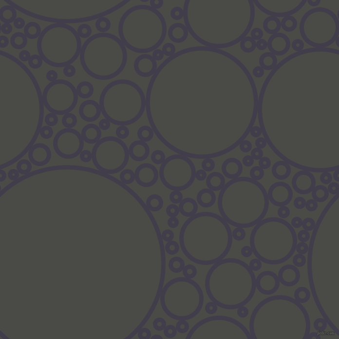bubbles, circles, sponge, big, medium, small, 9 pixel line width, Grape and Gravel circles bubbles sponge soap seamless tileable