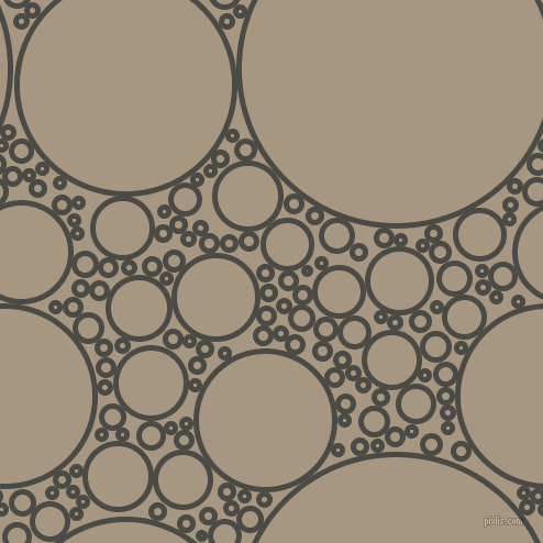 bubbles, circles, sponge, big, medium, small, 5 pixel line width, Gravel and Bronco circles bubbles sponge soap seamless tileable