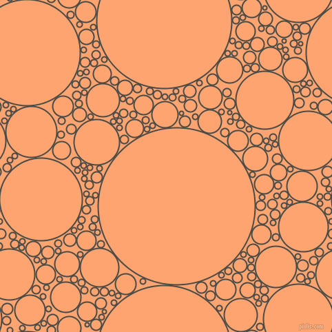 bubbles, circles, sponge, big, medium, small, 2 pixel line width, Gravel and Hit Pink circles bubbles sponge soap seamless tileable