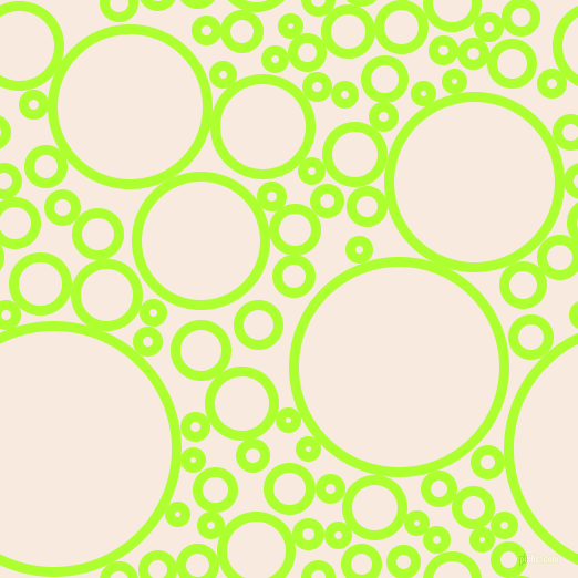bubbles, circles, sponge, big, medium, small, 9 pixel line width, Green Yellow and Chardon circles bubbles sponge soap seamless tileable