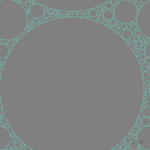 bubbles, circles, sponge, big, medium, small, 2 pixel line width, Gulf Stream and Grey circles bubbles sponge soap seamless tileable