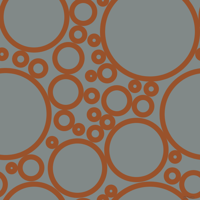 bubbles, circles, sponge, big, medium, small, 17 pixel line width, Hawaiian Tan and Oslo Grey circles bubbles sponge soap seamless tileable