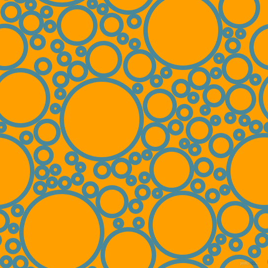 bubbles, circles, sponge, big, medium, small, 9 pixel line width, Hippie Blue and Orange Peel circles bubbles sponge soap seamless tileable