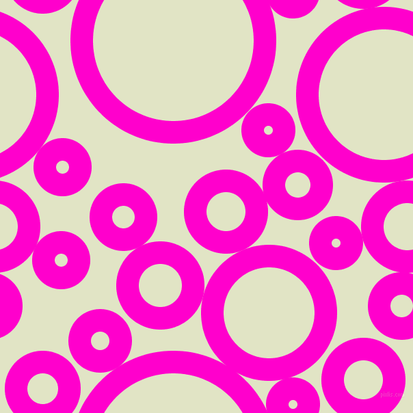 bubbles, circles, sponge, big, medium, small, 33 pixel line width, Hot Magenta and Frost circles bubbles sponge soap seamless tileable