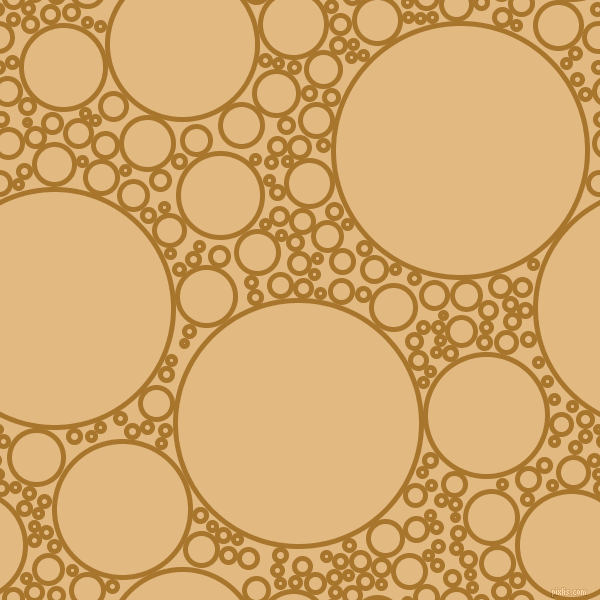 bubbles, circles, sponge, big, medium, small, 5 pixel line width, Hot Toddy and Maize circles bubbles sponge soap seamless tileable