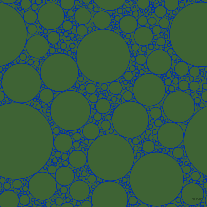 bubbles, circles, sponge, big, medium, small, 2 pixel line width, International Klein Blue and Green House circles bubbles sponge soap seamless tileable