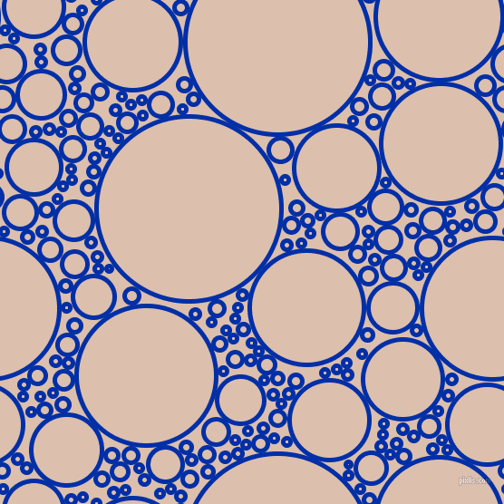 bubbles, circles, sponge, big, medium, small, 5 pixel line width, International Klein Blue and Just Right circles bubbles sponge soap seamless tileable