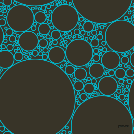 bubbles, circles, sponge, big, medium, small, 3 pixel line width, Iris Blue and Graphite circles bubbles sponge soap seamless tileable