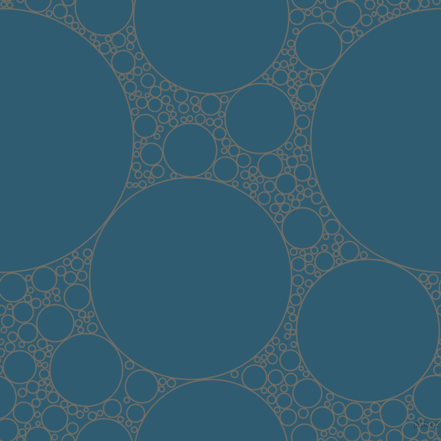 bubbles, circles, sponge, big, medium, small, 2 pixel line width, Ironside Grey and Blumine circles bubbles sponge soap seamless tileable