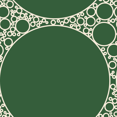 bubbles, circles, sponge, big, medium, small, 5 pixel line width, Island Spice and Hunter Green circles bubbles sponge soap seamless tileable