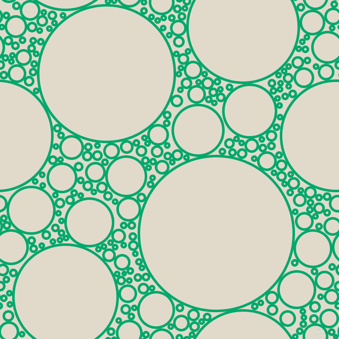 bubbles, circles, sponge, big, medium, small, 5 pixel line width, Jade and Albescent White circles bubbles sponge soap seamless tileable