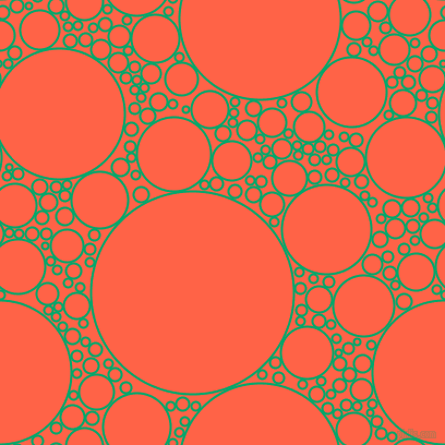 bubbles, circles, sponge, big, medium, small, 2 pixel line width, Jade and Tomato circles bubbles sponge soap seamless tileable