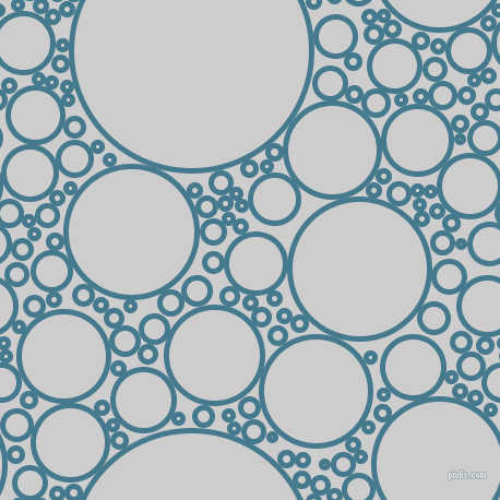 bubbles, circles, sponge, big, medium, small, 5 pixel line width, Jelly Bean and Very Light Grey circles bubbles sponge soap seamless tileable