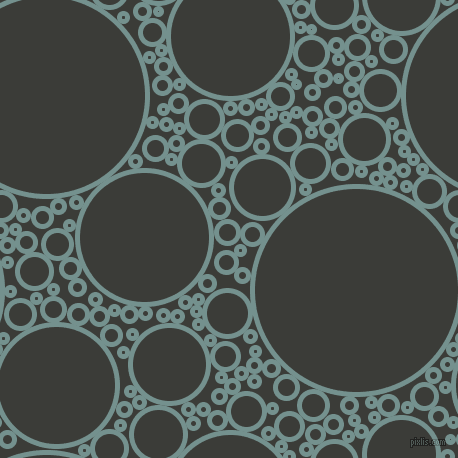 bubbles, circles, sponge, big, medium, small, 5 pixel line width, Juniper and Zeus circles bubbles sponge soap seamless tileable
