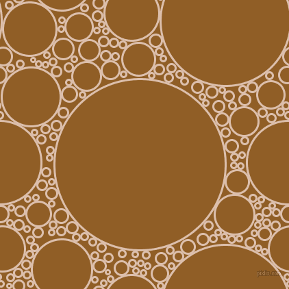 bubbles, circles, sponge, big, medium, small, 3 pixel line width, Just Right and Afghan Tan circles bubbles sponge soap seamless tileable