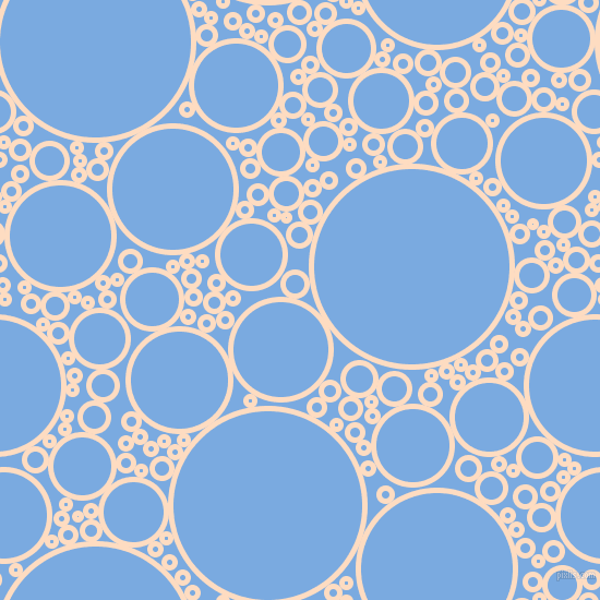 bubbles, circles, sponge, big, medium, small, 5 pixel line width, Karry and Jordy Blue circles bubbles sponge soap seamless tileable