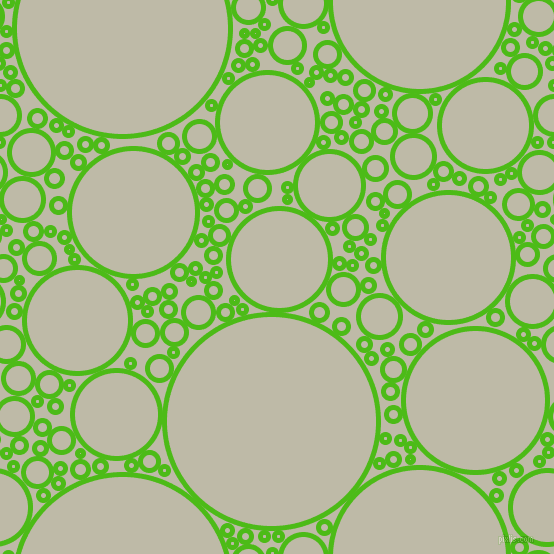 bubbles, circles, sponge, big, medium, small, 5 pixel line width, Kelly Green and Ash circles bubbles sponge soap seamless tileable