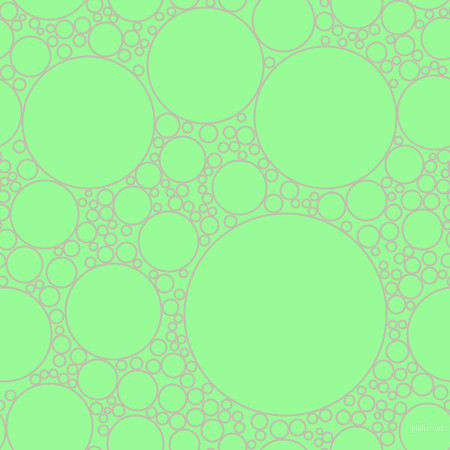 bubbles, circles, sponge, big, medium, small, 2 pixel line width, Kidnapper and Pale Green circles bubbles sponge soap seamless tileable