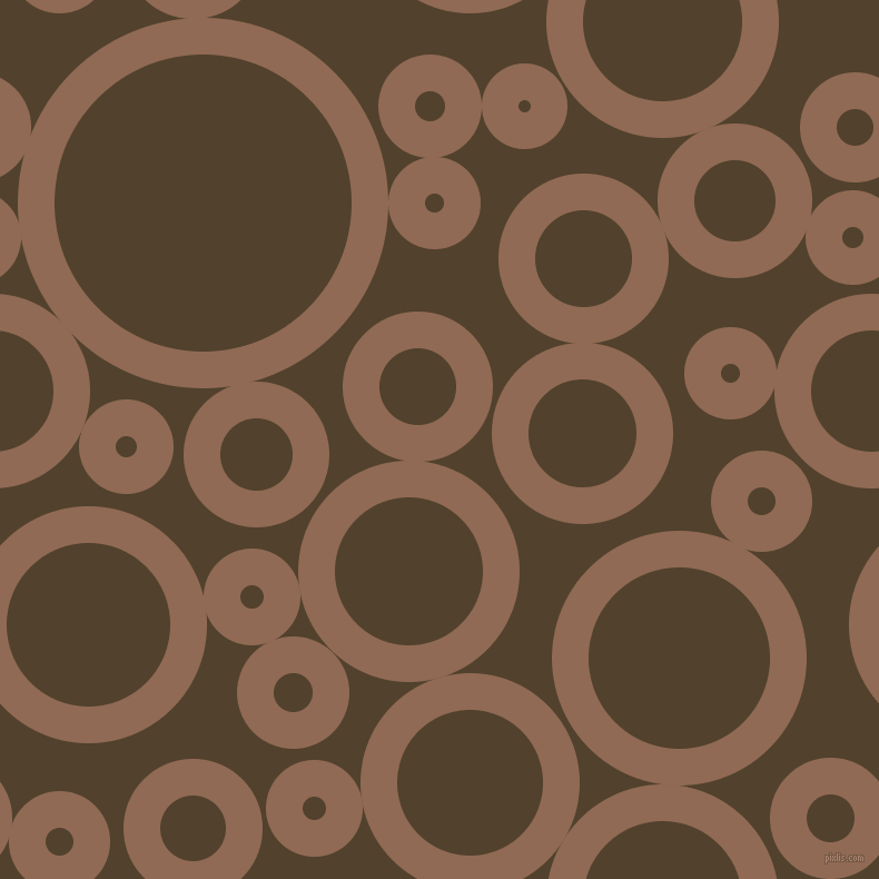 bubbles, circles, sponge, big, medium, small, 33 pixel line width, Leather and Deep Bronze circles bubbles sponge soap seamless tileable