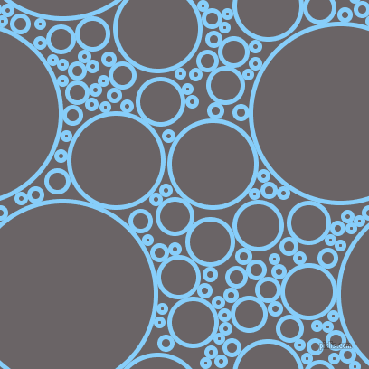 bubbles, circles, sponge, big, medium, small, 5 pixel line width, Light Sky Blue and Scorpion circles bubbles sponge soap seamless tileable