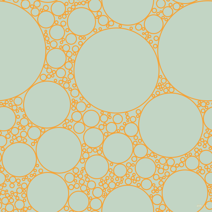 bubbles, circles, sponge, big, medium, small, 3 pixel line width, Lightning Yellow and Sea Mist circles bubbles sponge soap seamless tileable