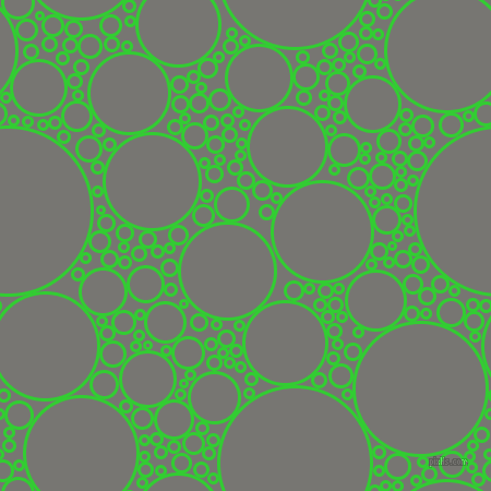 bubbles, circles, sponge, big, medium, small, 3 pixel line width, Lime Green and Dove Grey circles bubbles sponge soap seamless tileable