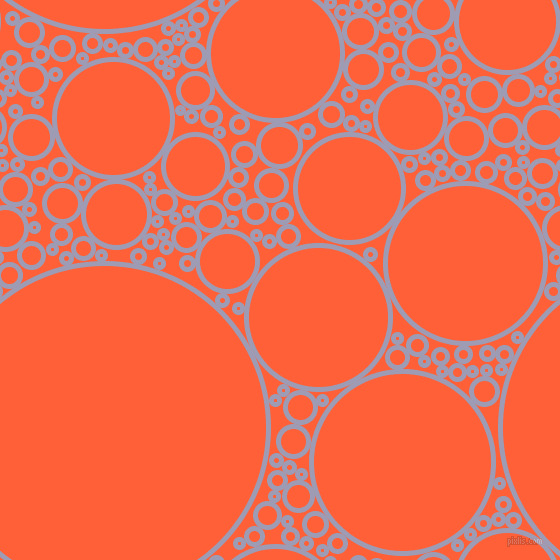 bubbles, circles, sponge, big, medium, small, 5 pixel line width, Logan and Outrageous Orange circles bubbles sponge soap seamless tileable