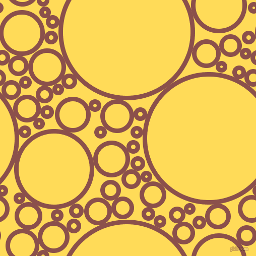 bubbles, circles, sponge, big, medium, small, 9 pixel line width, Lotus and Mustard circles bubbles sponge soap seamless tileable