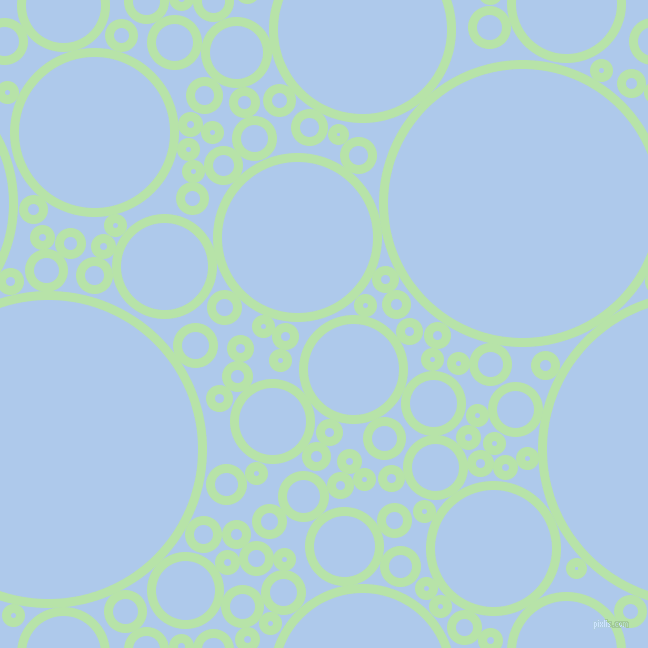 bubbles, circles, sponge, big, medium, small, 9 pixel line width, Madang and Tropical Blue circles bubbles sponge soap seamless tileable