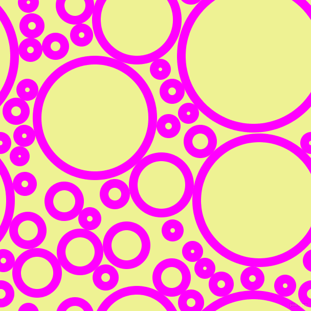 bubbles, circles, sponge, big, medium, small, 17 pixel line width, Magenta and Jonquil circles bubbles sponge soap seamless tileable