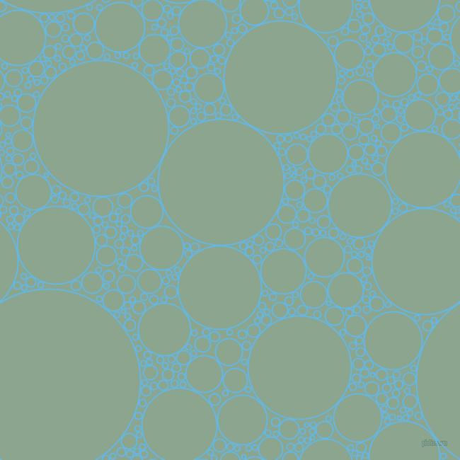 bubbles, circles, sponge, big, medium, small, 2 pixel line width, Malibu and Envy circles bubbles sponge soap seamless tileable