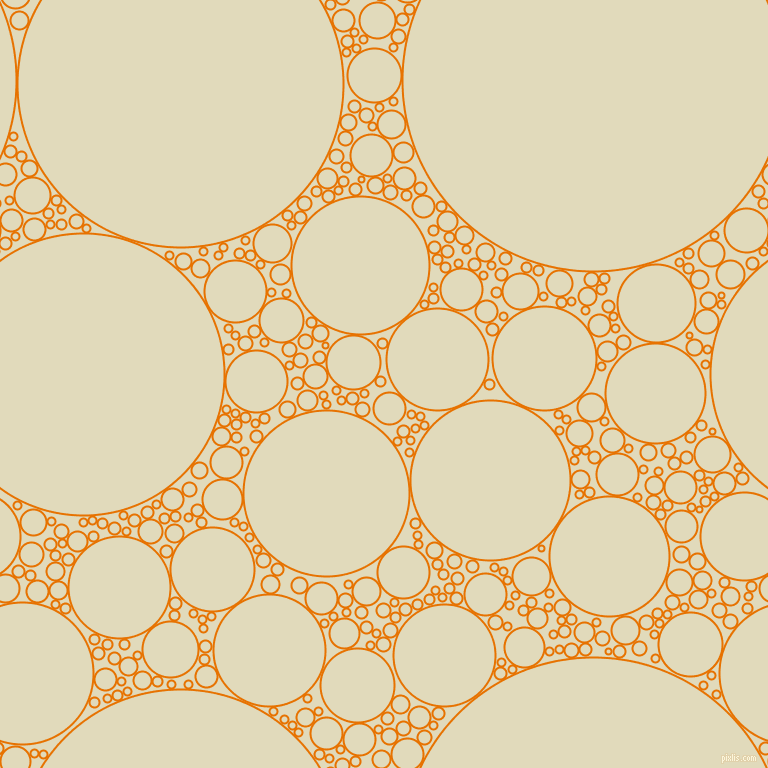 bubbles, circles, sponge, big, medium, small, 2 pixel line width, Mango Tango and Coconut Cream circles bubbles sponge soap seamless tileable