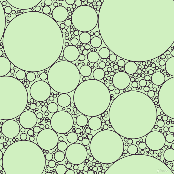 bubbles, circles, sponge, big, medium, small, 2 pixel line width, Mardi Gras and Tea Green circles bubbles sponge soap seamless tileable