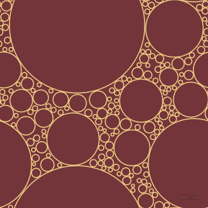bubbles, circles, sponge, big, medium, small, 2 pixel line width, Marzipan and Merlot circles bubbles sponge soap seamless tileable