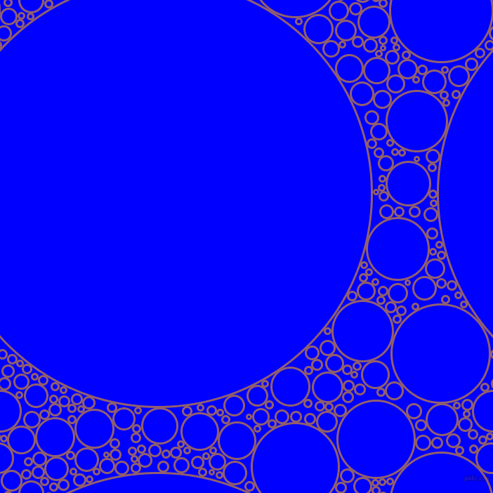 bubbles, circles, sponge, big, medium, small, 3 pixel line width, Mauve Taupe and Blue circles bubbles sponge soap seamless tileable
