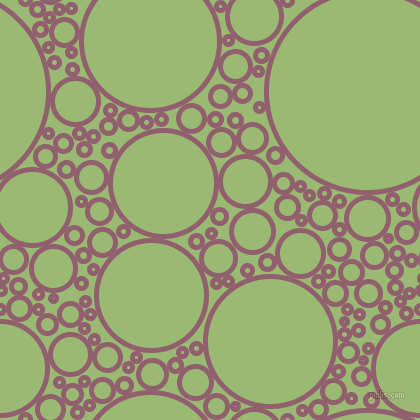 bubbles, circles, sponge, big, medium, small, 5 pixel line width, Mauve Taupe and Olivine circles bubbles sponge soap seamless tileable