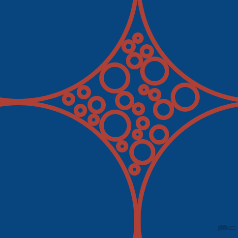 bubbles, circles, sponge, big, medium, small, 9 pixel line width, Medium Carmine and Dark Cerulean circles bubbles sponge soap seamless tileable