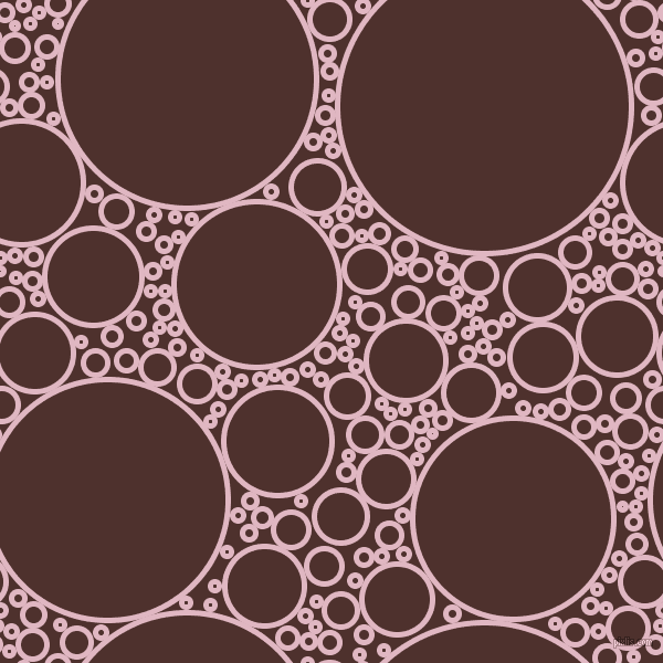 bubbles, circles, sponge, big, medium, small, 5 pixel line width, Melanie and Espresso circles bubbles sponge soap seamless tileable