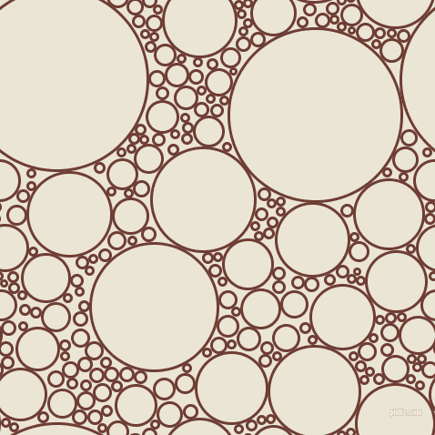 bubbles, circles, sponge, big, medium, small, 3 pixel line width, Metallic Copper and Cararra circles bubbles sponge soap seamless tileable