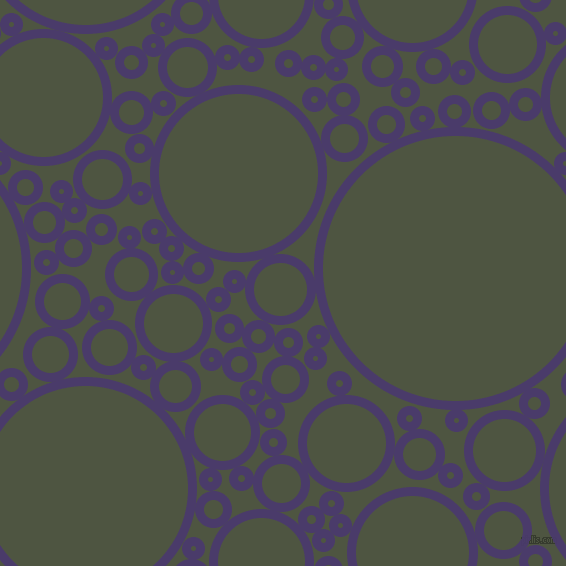 bubbles, circles, sponge, big, medium, small, 9 pixel line width, Meteorite and Lunar Green circles bubbles sponge soap seamless tileable