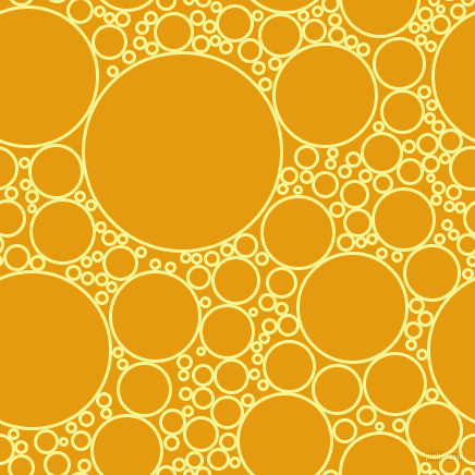 bubbles, circles, sponge, big, medium, small, 3 pixel line width, Milan and Gamboge circles bubbles sponge soap seamless tileable