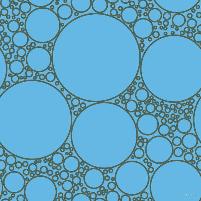 bubbles, circles, sponge, big, medium, small, 5 pixel line width, Mineral Green and Malibu circles bubbles sponge soap seamless tileable