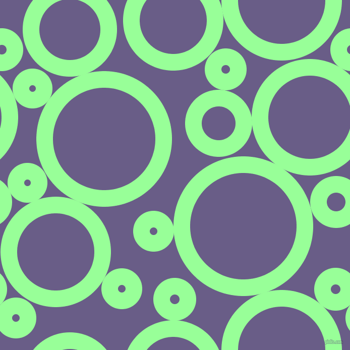 bubbles, circles, sponge, big, medium, small, 33 pixel line width, Mint Green and Kimberly circles bubbles sponge soap seamless tileable