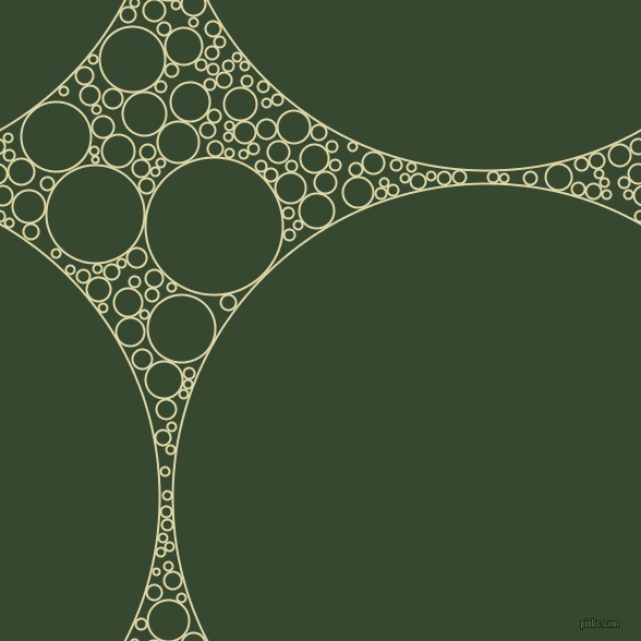 bubbles, circles, sponge, big, medium, small, 2 pixel line width, Mint Julep and Palm Leaf circles bubbles sponge soap seamless tileable